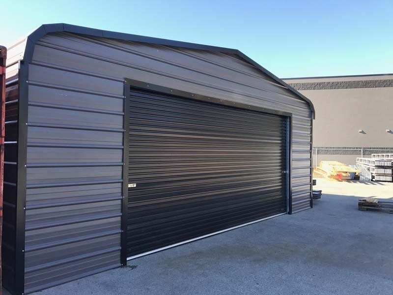 Metal Portable Garage - JAW Portable Buildings