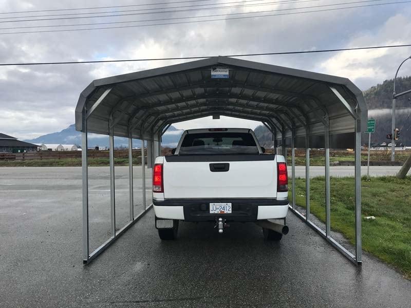 Metal Car Shelters - JAW Portable Buildings
