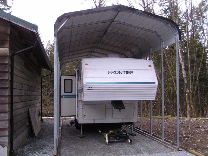 Travel Trailer Shelter Ideas - JAW Portable Buildings