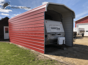 Customized Travel Trailer Shelter Ideas - JAW Portable Buildings