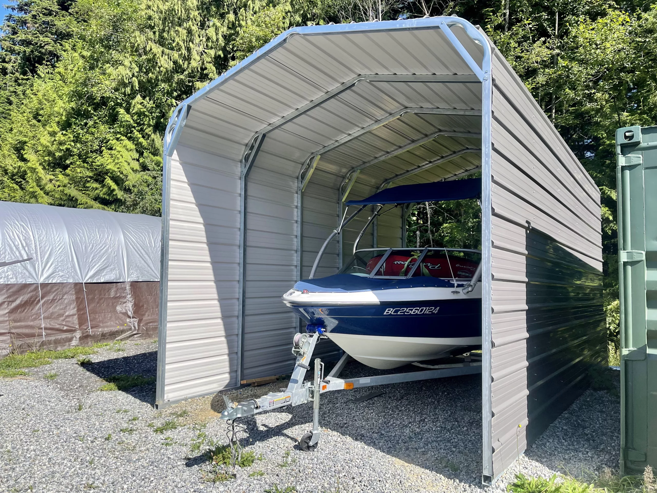 Safe Boat Shed Ideas - JAW Portable Buildings